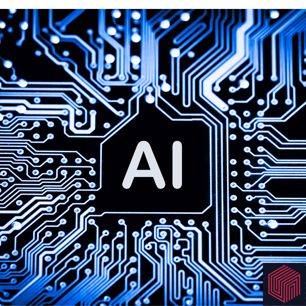 ai symbol on a chip
